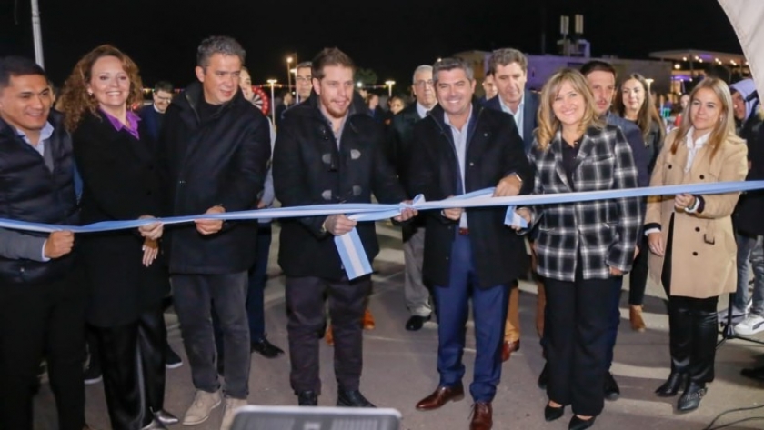 El gobernador Orrego estuvo en la apertura de la XXIX Feria Internacional de las Artesanías
