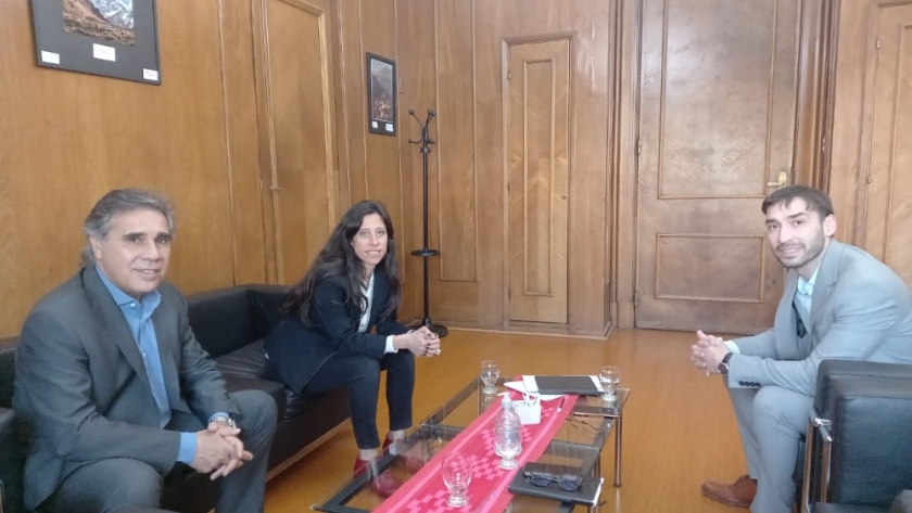 El ministro Raúl Chico se reunió con el secretario de Provincias
