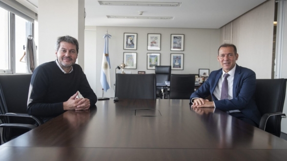 Invierno 2022: Lammens recibió a Omar Gutiérrez