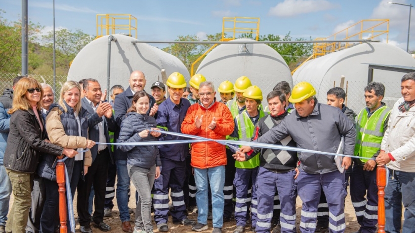 Histórico: la villa de Ancasti ya cuenta con su Planta de Efluentes Cloacales