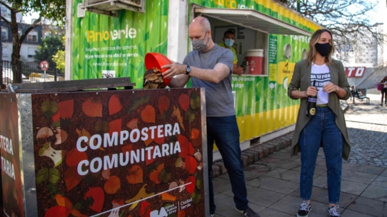 <Residuos Orgánicos: se suman composteras en Puntos Verdes de las 15 comunas porteñas
