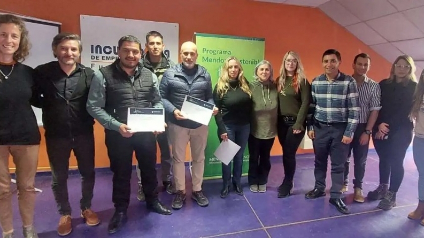Emprendedores locales ganaron concurso de programa Mendoza Sostenible