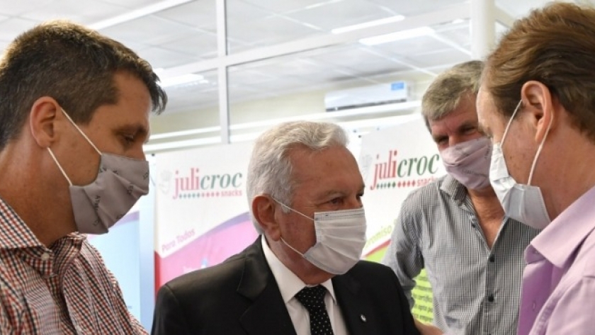 Bordet puso en valor las políticas de la provincia para el desarrollo industrial