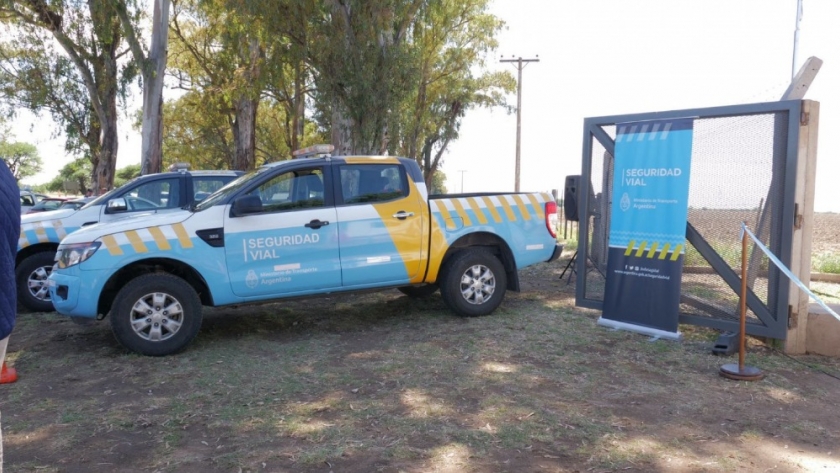 La ANSV instaló en Santa Rosa la primera base operativa de control en la provincia