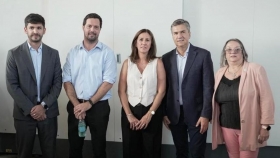 Zdero puso en marcha una obra clave para el comercio exterior