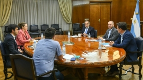 Guzmán se reunió con Argüello para analizar la agenda energética