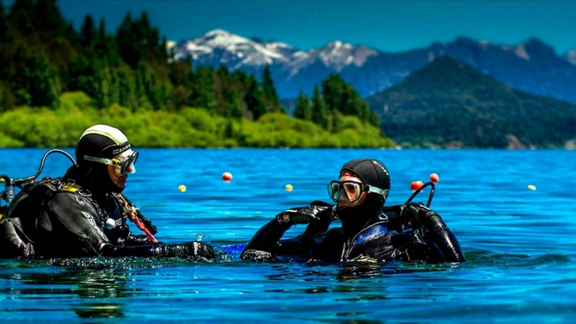 Buceando por el paraíso patagónico 