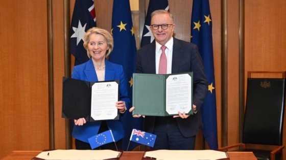 La UE y Australia sellan un acuerdo estratégico tras ocho años de negociaciones