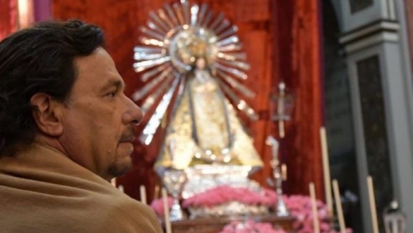 El gobernador Sáenz participó del primer día del Triduo del Milagro