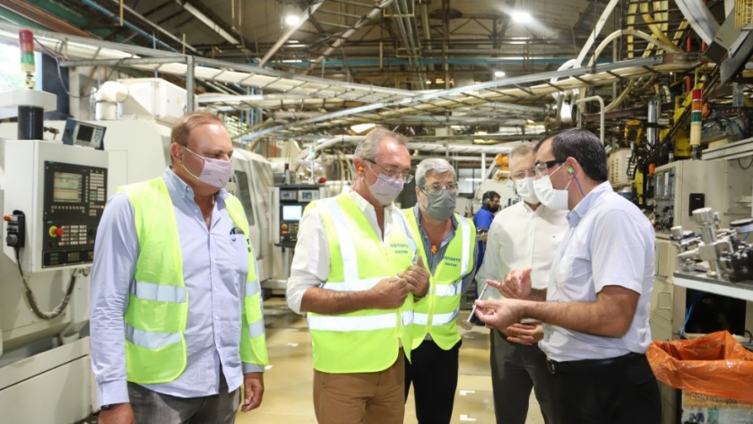 La provincia avanza en una agenda de trabajo articulada con el sector industrial de Rafaela