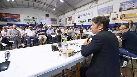 Kicillof se reunió con representantes del sector productivo de Tres Arroyos