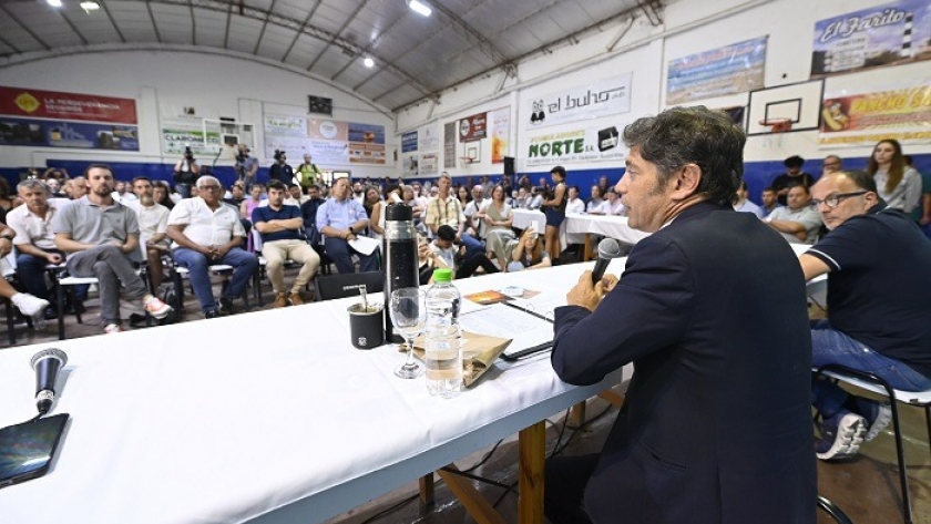 Kicillof se reunió con representantes del sector productivo de Tres Arroyos