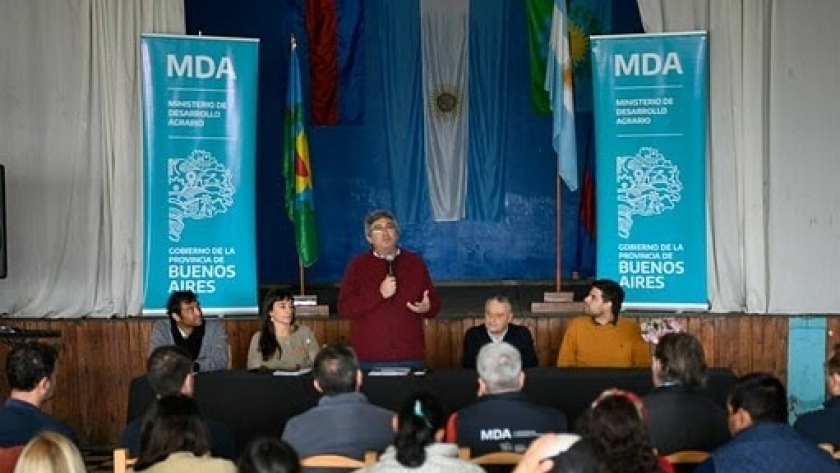 Javier Rodríguez: “Estamos fortaleciendo a pequeños y medianos productores”