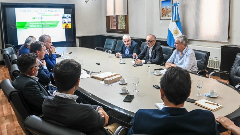 Provincia y Nación buscan preservar el estatus del sector frutícola