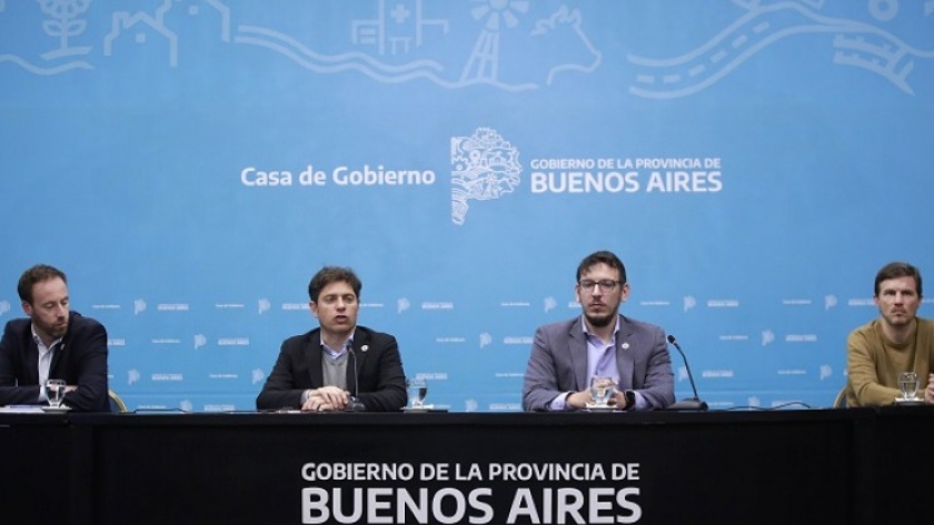 Kicillof y Cuattromo anunciaron los beneficios del Bicentenario del Banco Provincia