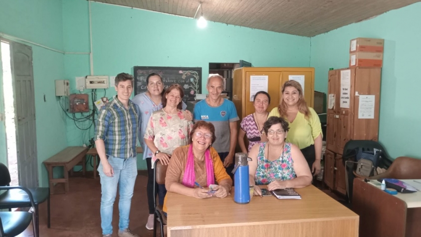 El ministerio de acción cooperativa se reunió con el nuevo consejo de administración de la prestataria de servicios públicos pindapoy de san josé