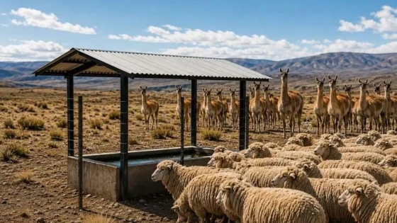Guanacos en Santa Cruz: una disputa por población y producción