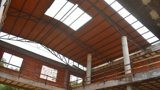 Con la instalación de techos la Provincia concluye una etapa del nuevo edificio del Museo de la Cultura Guaranítica