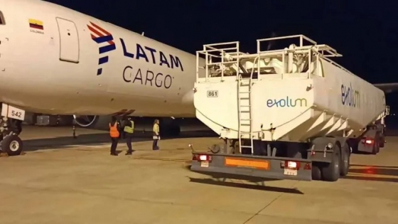 LATAM completó su primer vuelo internacional utilizando biocombustibles