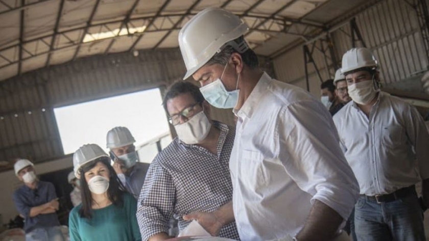 Capitanich visitó la planta de aceite golden brand: "Queremos más producción, exportaciones y empleos de calidad en la provincia"