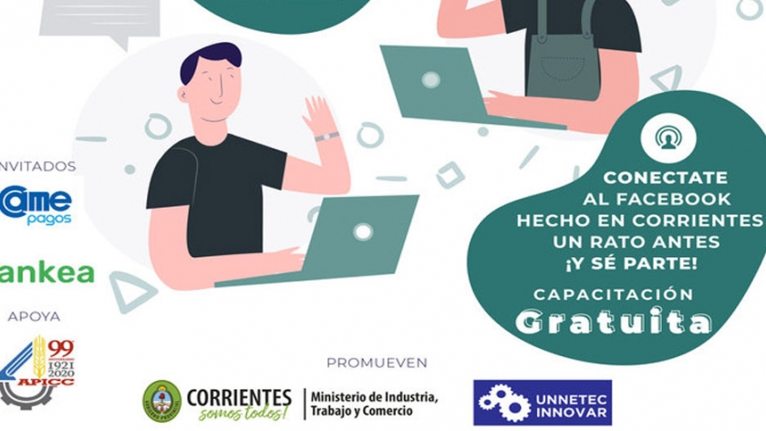 Hecho en Corrientes lanza ciclo de capacitaciones virtuales