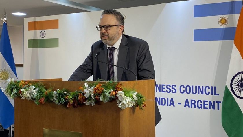 Kulfas y el embajador indio lanzaron el Consejo Económico India-Argentina