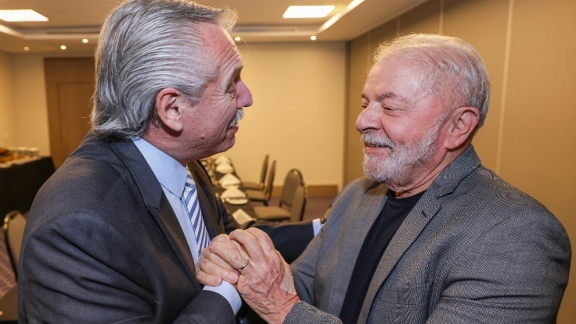 Alberto Fernández se reunió con el presidente electo de Brasil