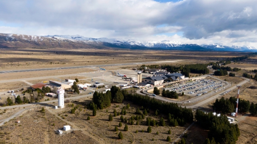 Avanzan las obras de modernización del aeropuerto de Bariloche
