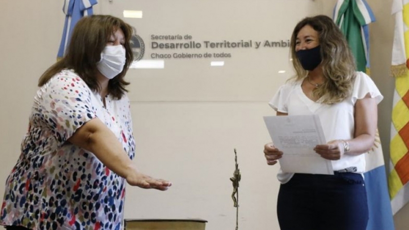 Asumió la nueva subsecretaria de ambiente de la provincia