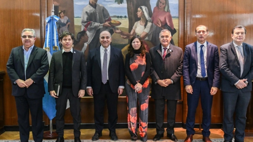 Manzur y Batakis se reunieron con gobernadores en el Palacio de Hacienda