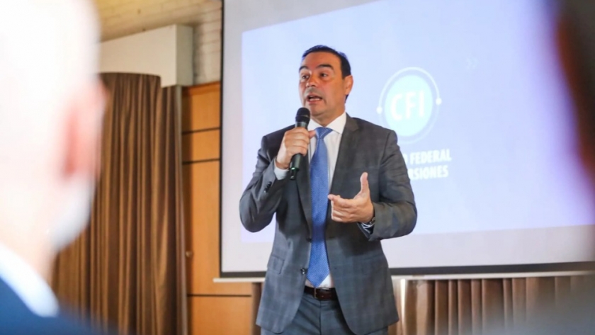 Valdés participó de la ronda de presentación del programa Impulso Federal del CFI
