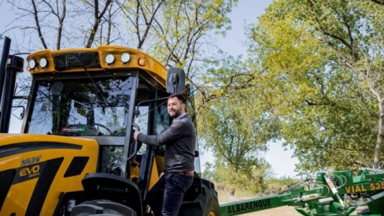 Nueva maquinaria pesada para cuidar los caminos rurales