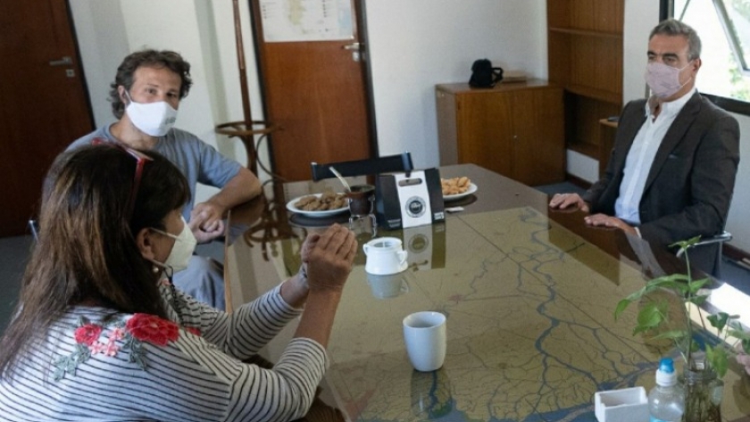 Dirección de Islas: la Ministra de Gobierno recibió a sectores productivos