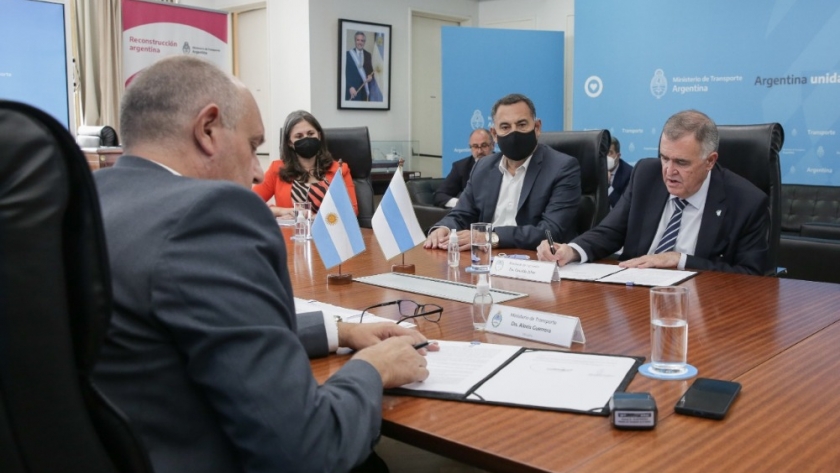 Guerrera y Jaldo firmaron el convenio para el Fondo Compensador del 2022