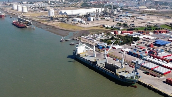 La sequía también produjo una caída de las cargas en el puerto de Bahía Blanca