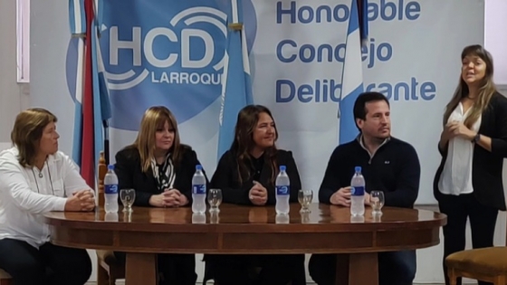 Mediadoras del Ministerio de Justicia brindaron reuniones informativas en Larroque