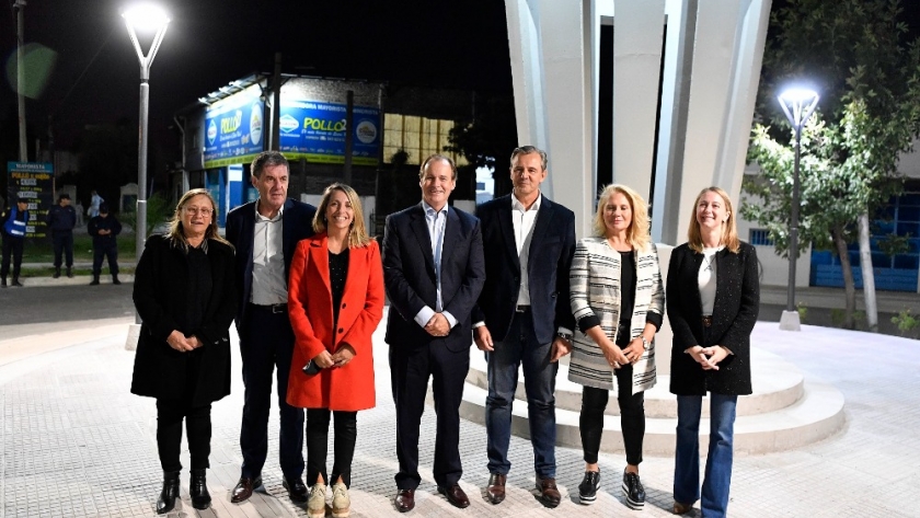 Bordet participó de la inauguración del parque Lineal Sur de Paraná