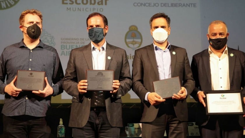 Cabandié y Sujarchuk participaron de la primera sesión verde de Escobar