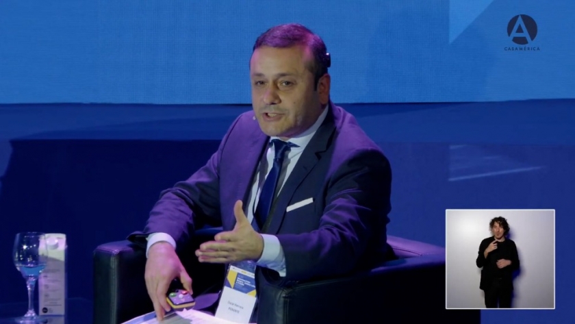 Oscar Herrera Ahuad disertó en Madrid instalando a Misiones en el debate internacional sobre preservación y cambio climático
