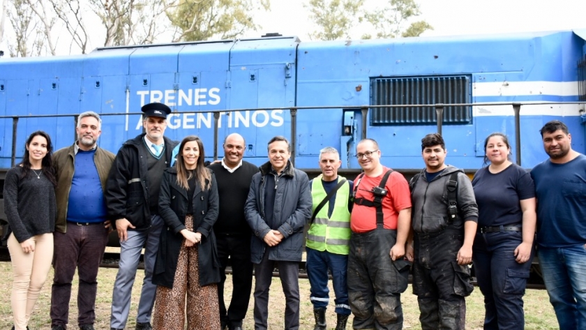 Giuliano dejó inaugurada la Estación Andino – Santa Fe, nueva parada intermedia del tren a Tucumán