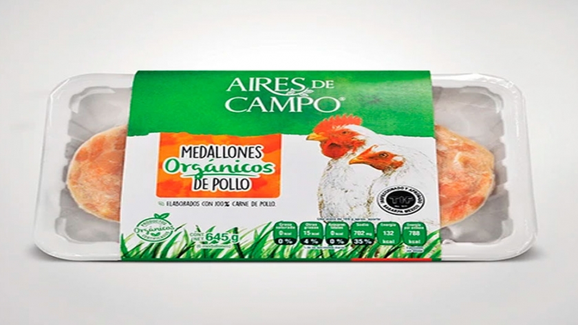 Medallones orgánicos de pollo