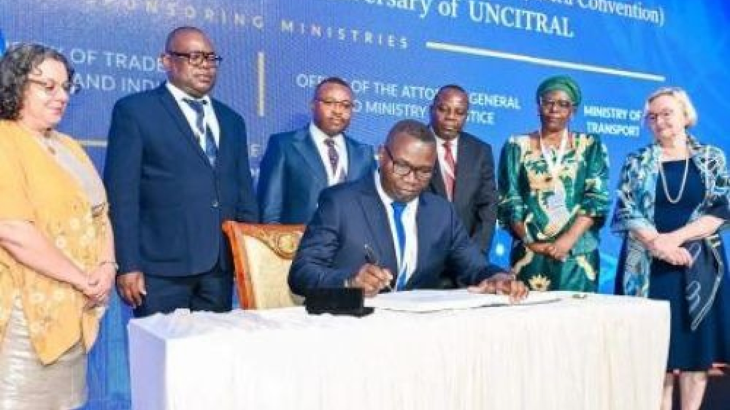 La República Democrática del Congo firma el Convenio de Acra