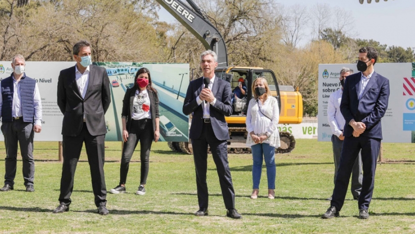 Meoni anunció obras de movilidad y ferroviarias para tres municipios: "Este es un plan de obras e infraestructura que apunta a la innovación en el transporte"