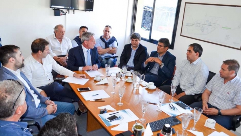 Retenciones a la pesca: Arcioni y Luque se comprometieron a llevar el reclamo a Buenos Aires