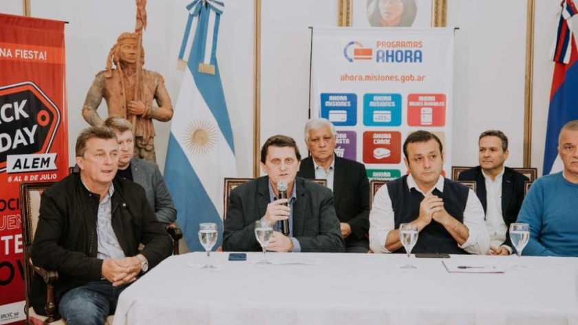 El Gobierno de Misiones presentó “Eldorado te conviene” y el Black Friday en Alem