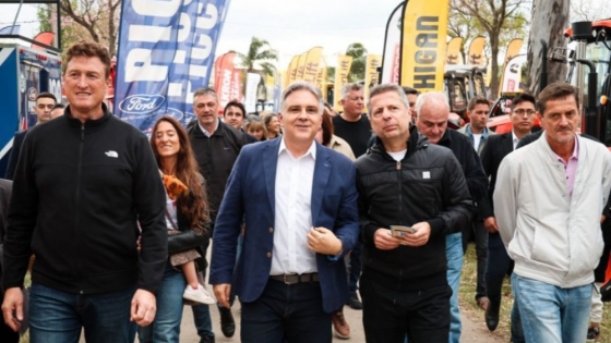Martín Llaryora recorrió San Francisco Expone y reafirmó el potencial productivo del interior argentino