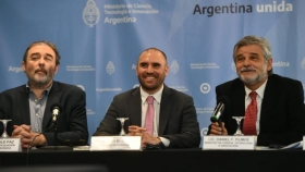 Martín Guzmán y Daniel Filmus presentaron el Presupuesto de Ciencia