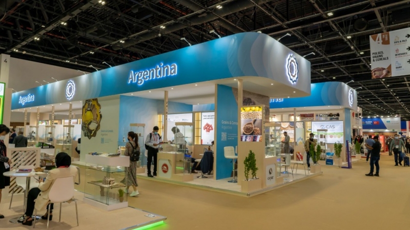 Más de 15.000 personas visitaron el pabellón argentino instalado en la mayor feria alimenticia en Dubái