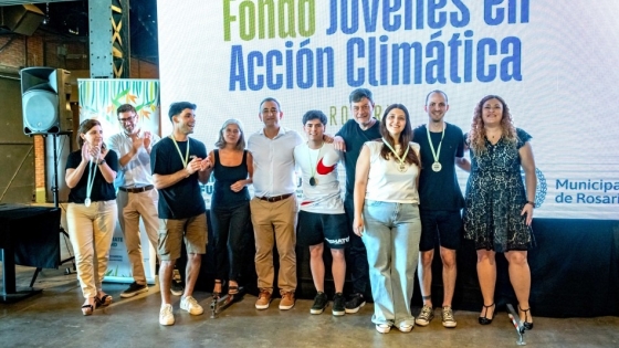 «Fondo Jóvenes en Acción Climática Rosario»: el municipio distinguió a referentes de los proyectos ganadores