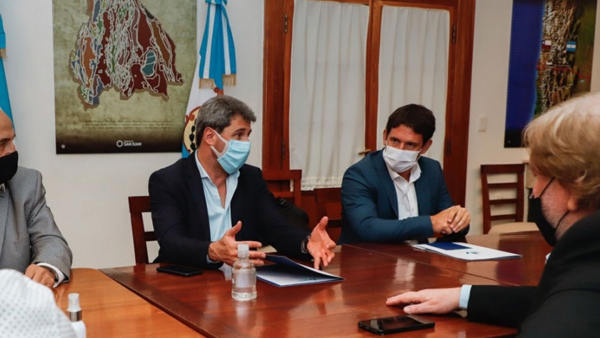 El Gobernador se reunió con directivos de CanMe y empresarios interesados en invertir en la Provincia